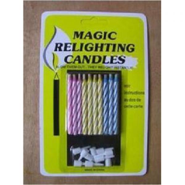 Magic Relight Candles (1 pack of 10)