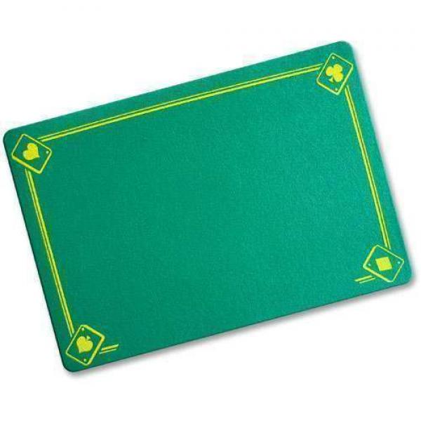 Professional Close Up Pad with printed Aces - Green 40 cm x 28 cm