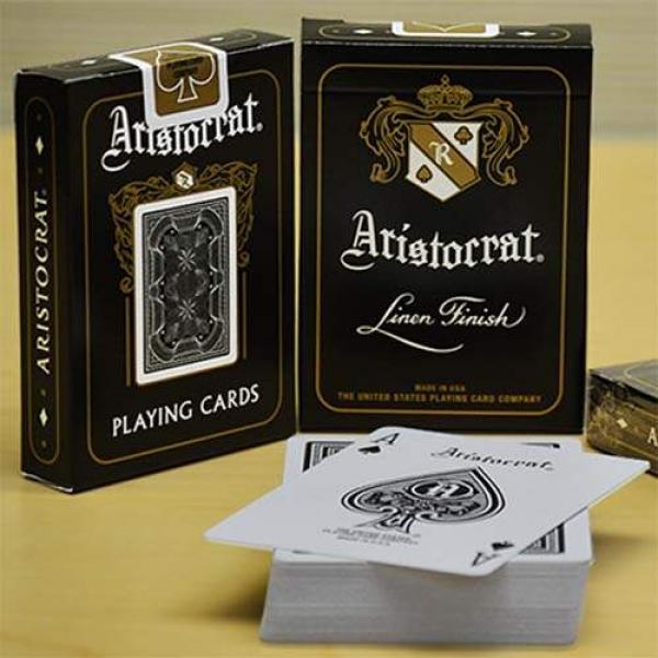Aristocrat - Black Playing Cards