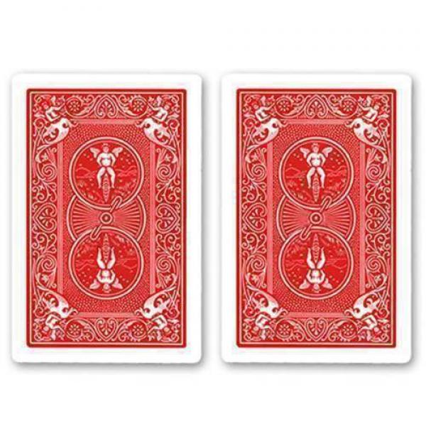 Single Bicycle Gaff Card - Double Red Back