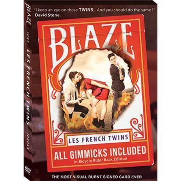 BLAZE by Tony & Jordan (Les French TWINS) - DVD & Gimmick