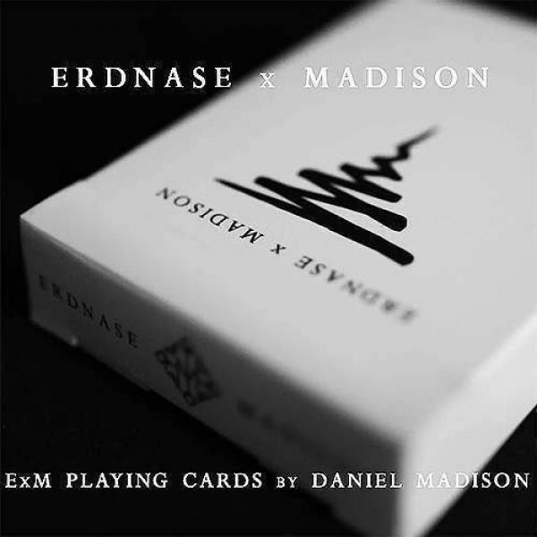 Erdnase x Madison Black Playing Cards