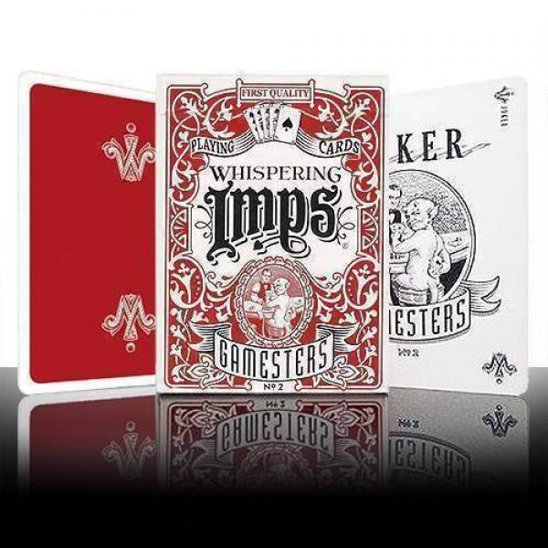 Gamesters Playing Cards - Red