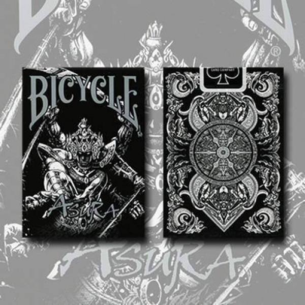 Bicycle Asura Deck (Black) by Card Experiment