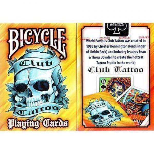 Bicycle Club Tattoo Orange