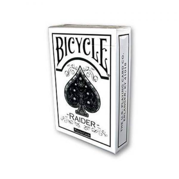 Bicycle Rider Back White by US Playing Card