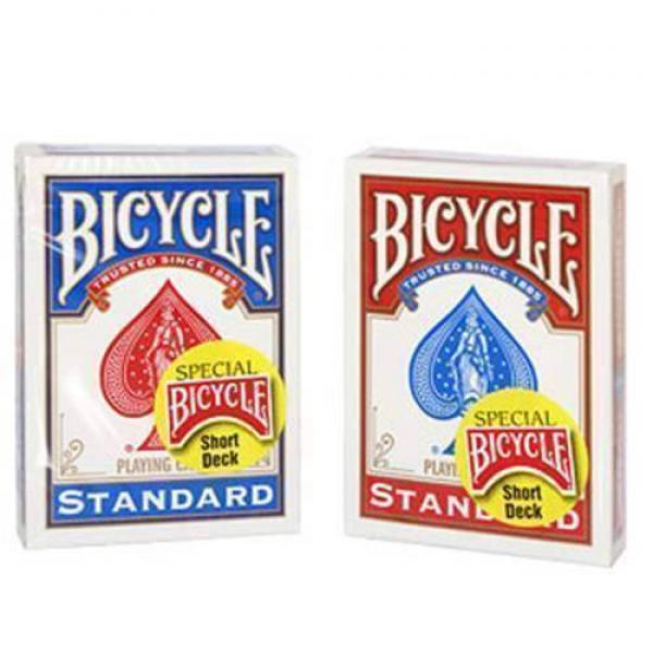 Single Card choice Bicycle Shorts - red back