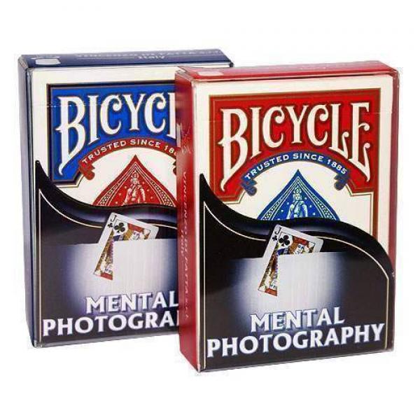 Bicycle Mental Photo Deck - blue back