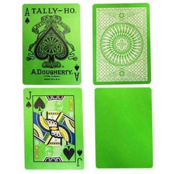 Tally Ho Reverse Circle back (Green) Limited Ed. by Aloy Studios