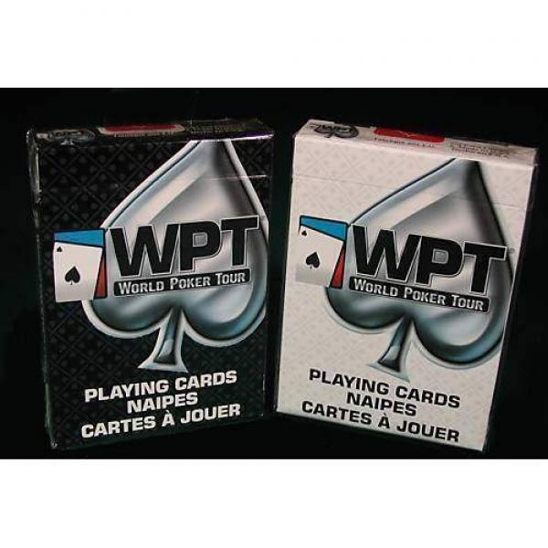 WPT World Poker Tour Quality Triplex - white back