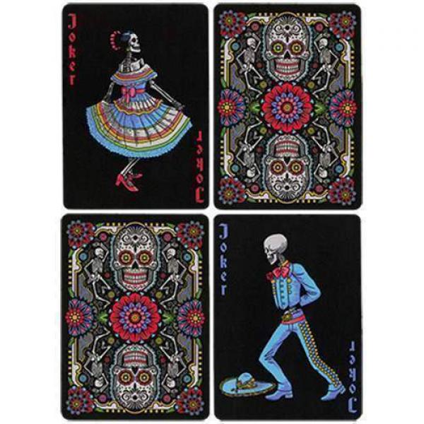 Dia de los Muertos Black Playing Card (2nd Edition) 