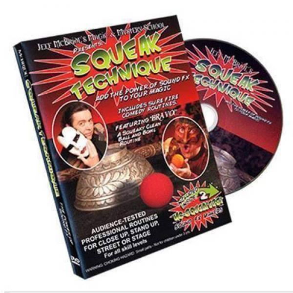 Squeak Technique by Jeff McBride - DVD and Squeakers 