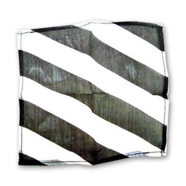 Zebra Silk 9" black & white by Uday