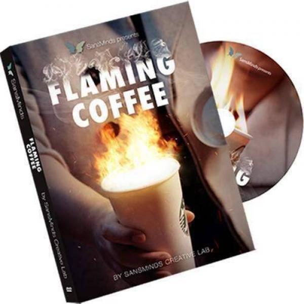 Flaming Coffee by SansMinds Creative Lab - Gimmick and DVD