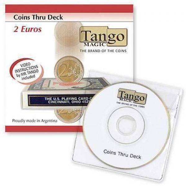 Coins thru Deck  (video instructions included) - 2...