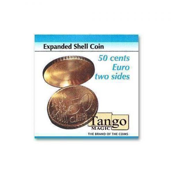 Expanded Shell Coin (two sides) - 50 cents Euro by...