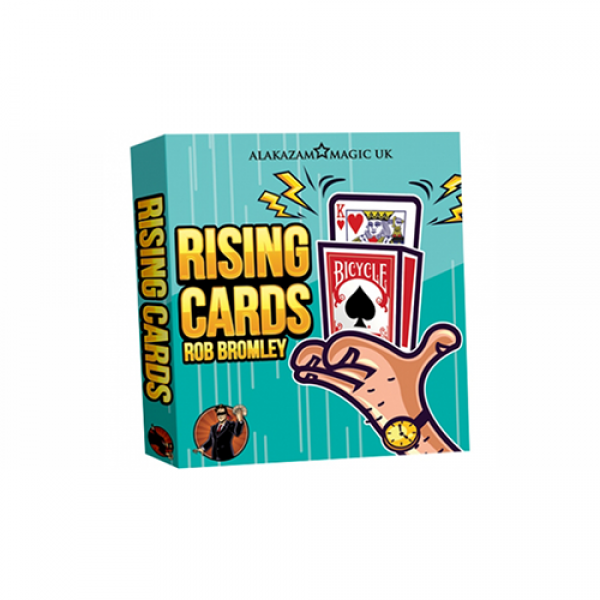 Alakazam Magic Presents The Rising Cards Blue (DVD and Gimmicks) by Rob Bromley