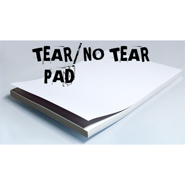No Tear Pad (XL 22 x 28 cm  Tear/No Tear Alternating/ 50) by Alan Wong