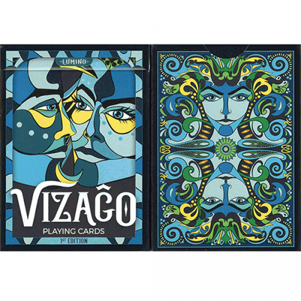VIZAGO Lumino (Blue) Playing Cards