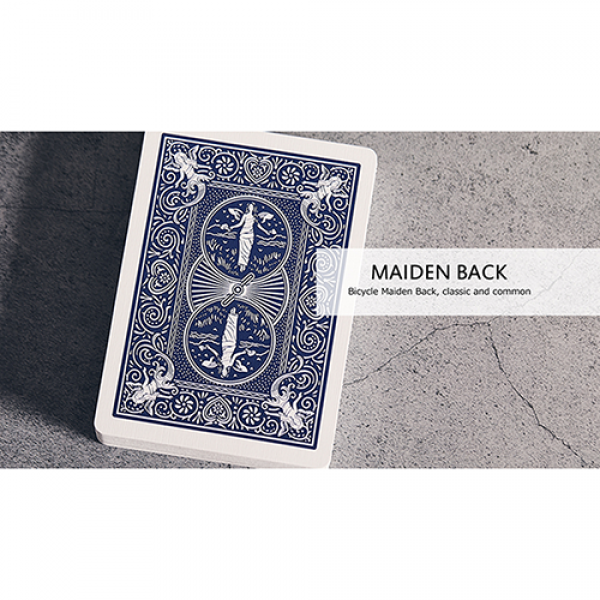 Bicycle Maiden Marked Playing Cards (Blue)