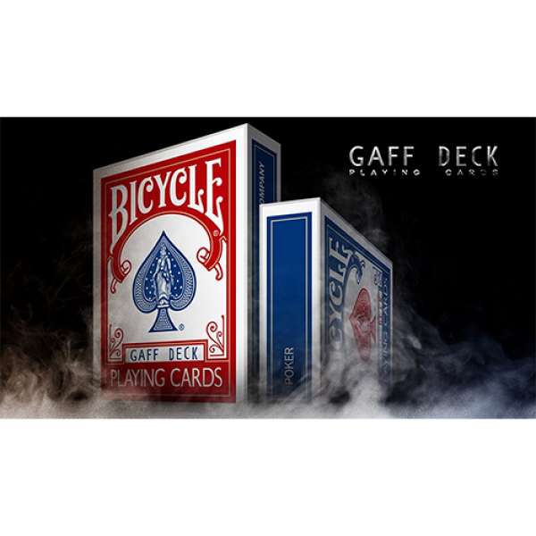 Bicycle Gaff Rider Back (Blue) Playing Cards by Bocopo