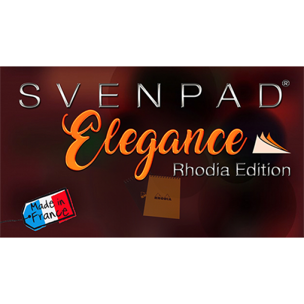 SvenPad® Elegance Rhodia® Edition (Single, Black Cover) - Without pen