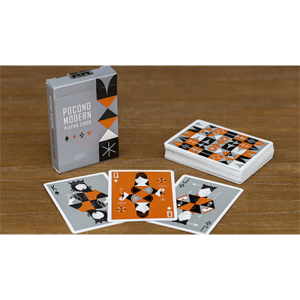 Retro Deck (Gray) Playing Cards