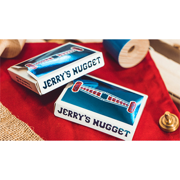 Vintage Feel Jerry's Nuggets (Blue Foil) Playing Cards