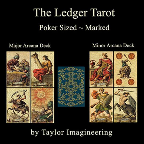 Ledger Major and Minor (2 decks and Online Instructions) Arcana Deck Poker Sized by Taylor Imagineering