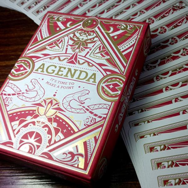 Agenda Red Premium Edition Playing Cards
