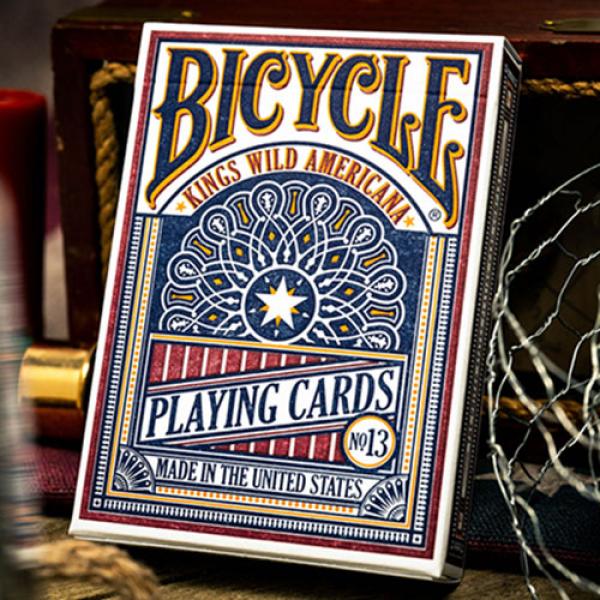Kings Wild Bicycle Americana Playing  Cards by Jac...