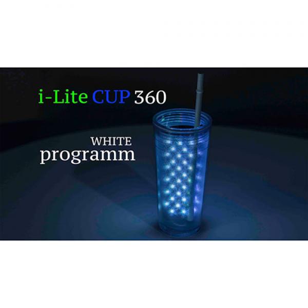 I-Lite Cup 360 White by Victor Voitko (Gimmick and Online Instructions)