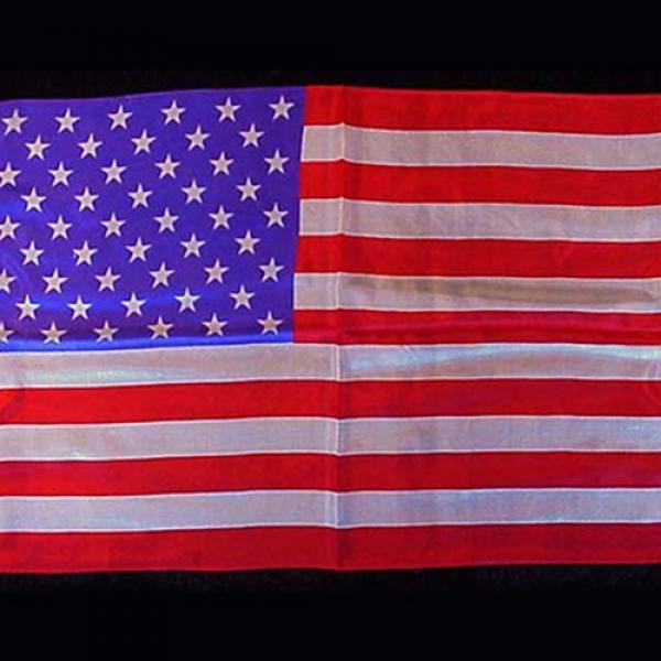 Rice Silk 30 x 45 cm (American Flag) by Silk King ...