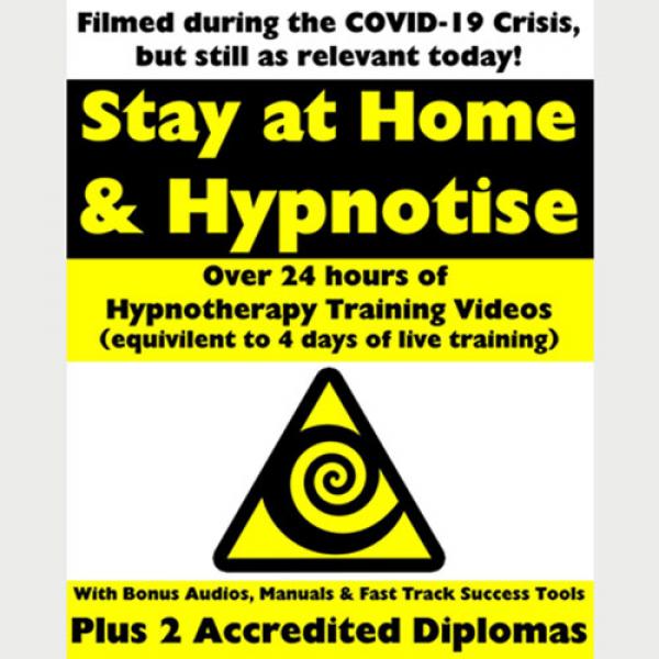 STAY AT HOME & HYPNOTIZE - HOW TO BECOME A MASTER HYPNOTIST WITH EASEBy Jonathan Royle & Stuart "Harrizon" Cassels Mixed Media DOWNLOAD