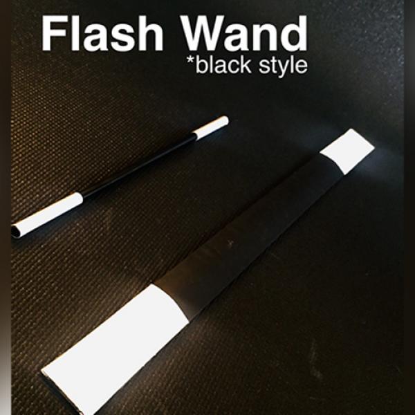 FLASH WAND (BLACK) by Victor Voitko (Gimmick and O...