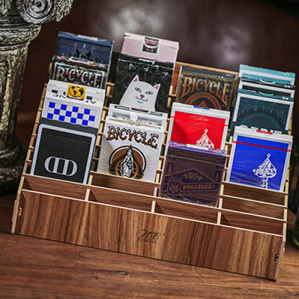 Wooden (Large- 40 Decks) Playing Card Display by T...