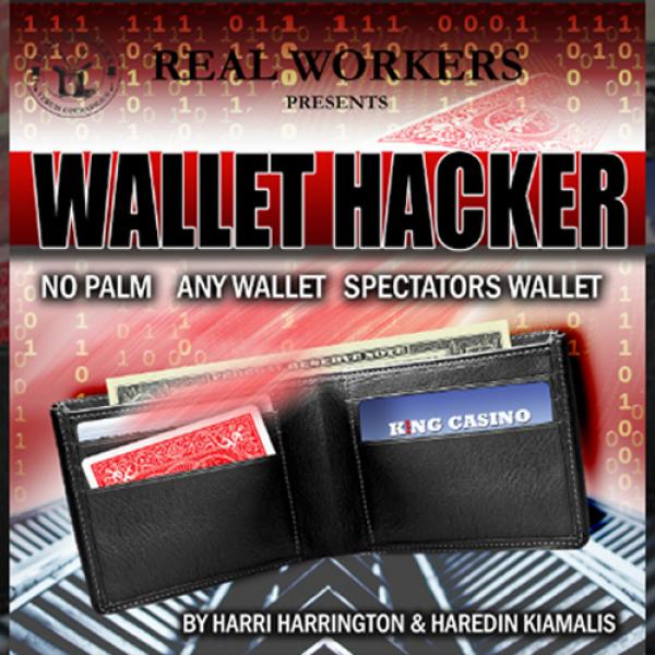 Wallet Hacker RED (Gimmicks and Online Instruction) by Joel Dickinson