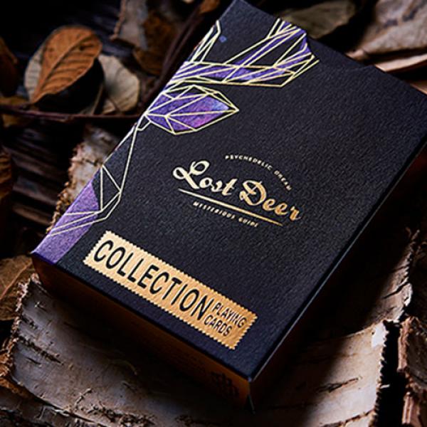 Lost Deer Black Edition Playing Cards by BOCOPO