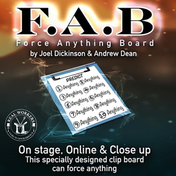 FAB BOARD A5/BLUE (Gimmicks and Online Instruction...