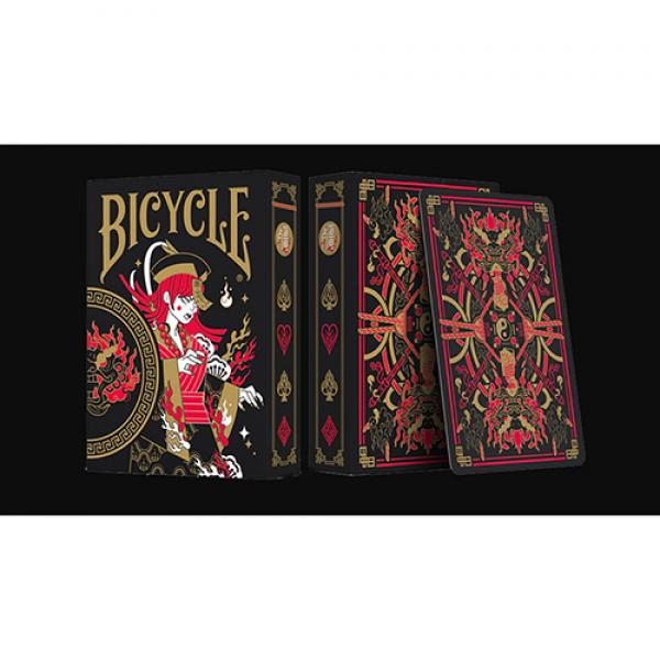 Bicycle Midnight Geung Si Playing Cards by HypieLa...