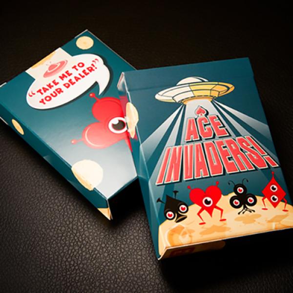 Ace Invaders Playing Cards