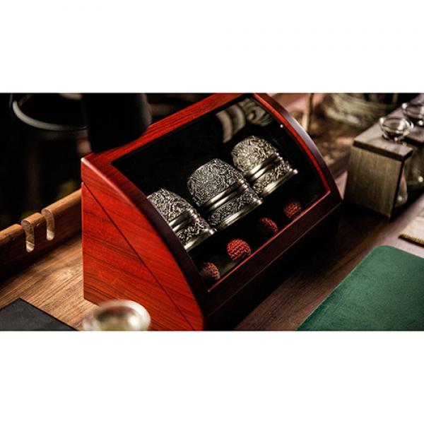 Artisan Engraved Cups and Balls in Display Box by ...