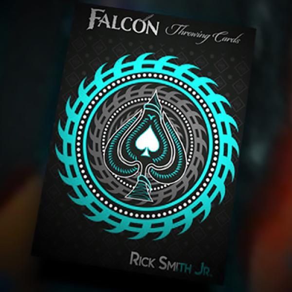 Aqua Falcon Throwing Cards by Rick Smith Jr. and D...