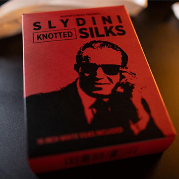 Slydini's Knotted Silks (White / 45 cm)  by Slydin...