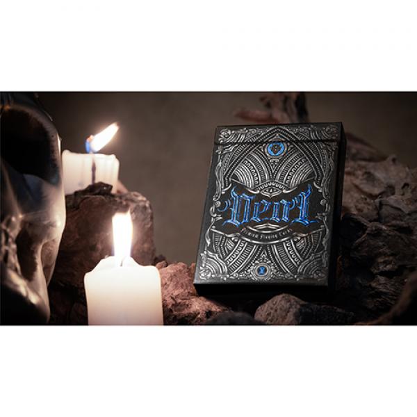 Deal with the Devil (Cobalt Blue) UV Playing Cards...