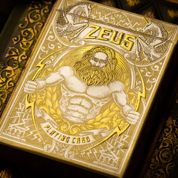Zeus Mighty Gold Playing Cards by Chamber of Wonde...