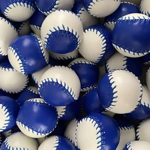 Set of  4 Leather Balls for Cups and Balls (Blue a...
