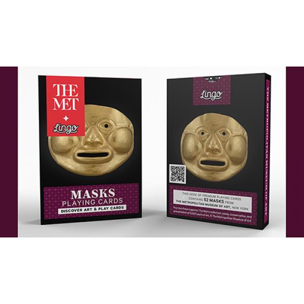 Masks Playing Cards-The Met x Lingo