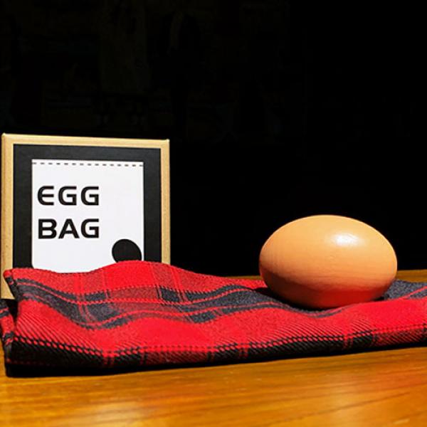 EGG BAG RED PLAID by Bacon Magic