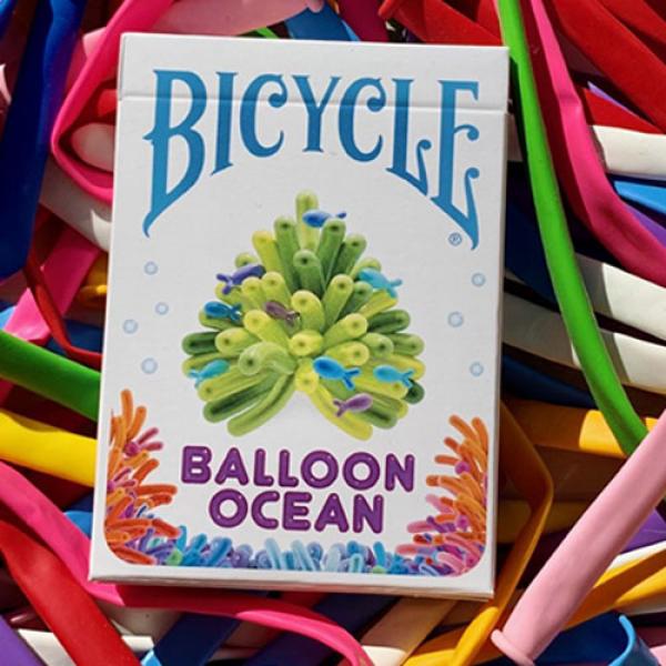 Bicycle Balloon Stripper (Ocean) Playing Cards